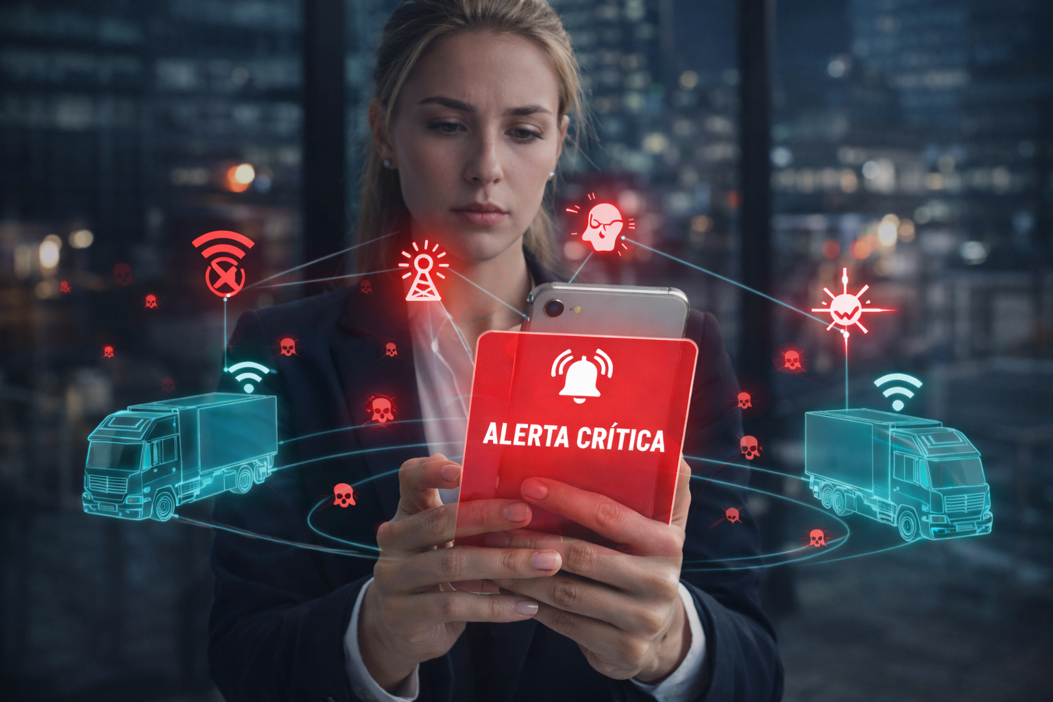 Alertas y eventos de seguridad en flota